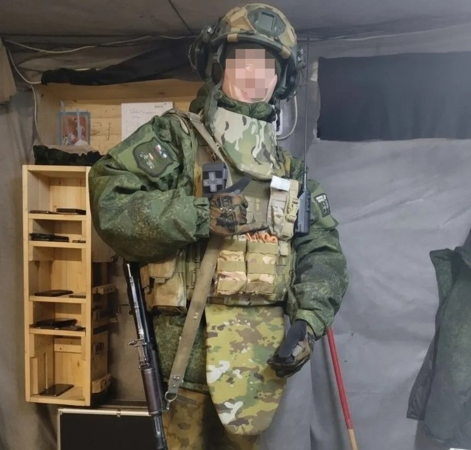 Дошман дронын атып төшөрә...