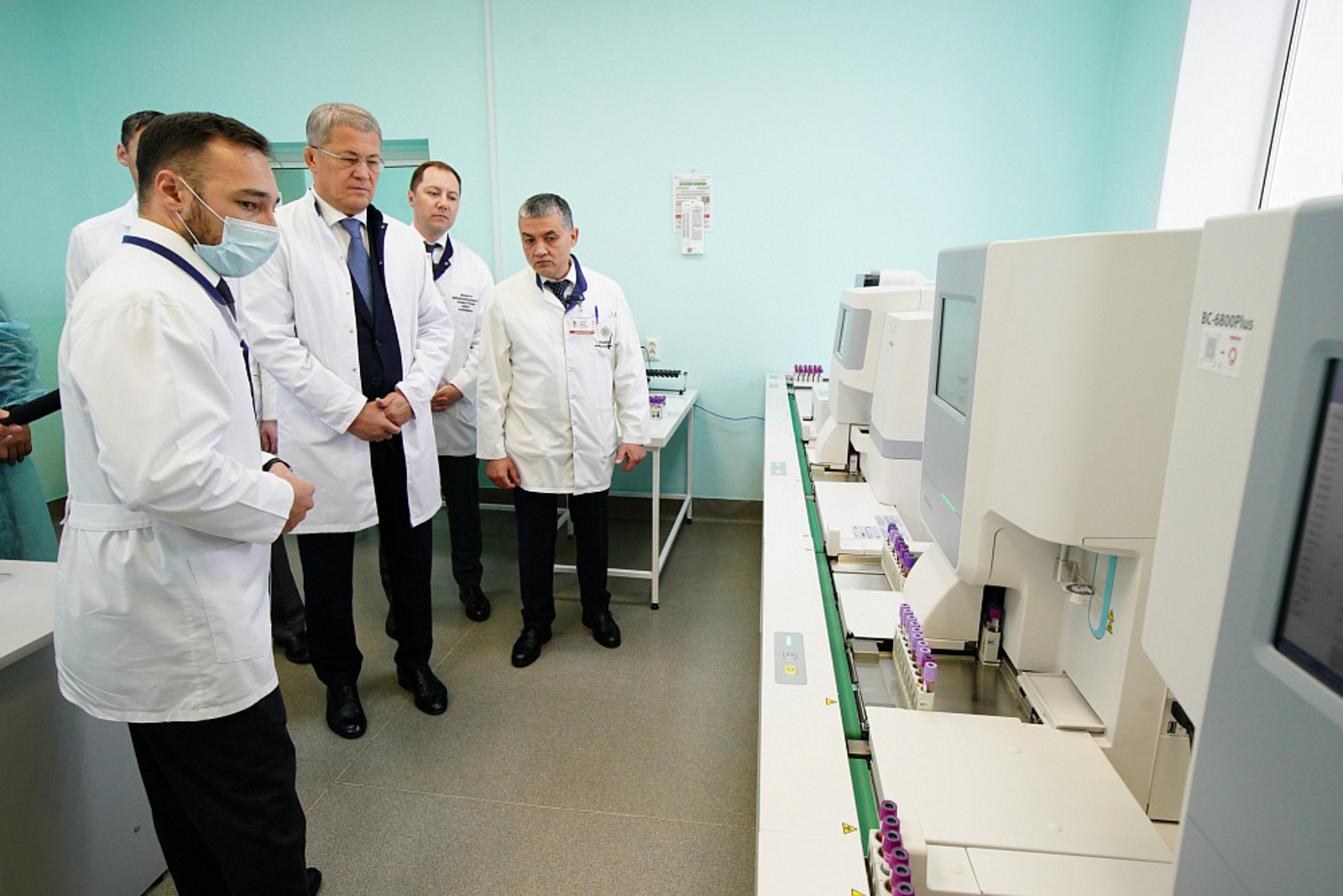 Төп дауахана лабораторияһында – өр-яңы технология ҡорамалдары