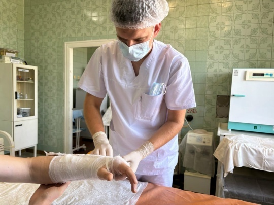 Студенттар тәжрибә туплай