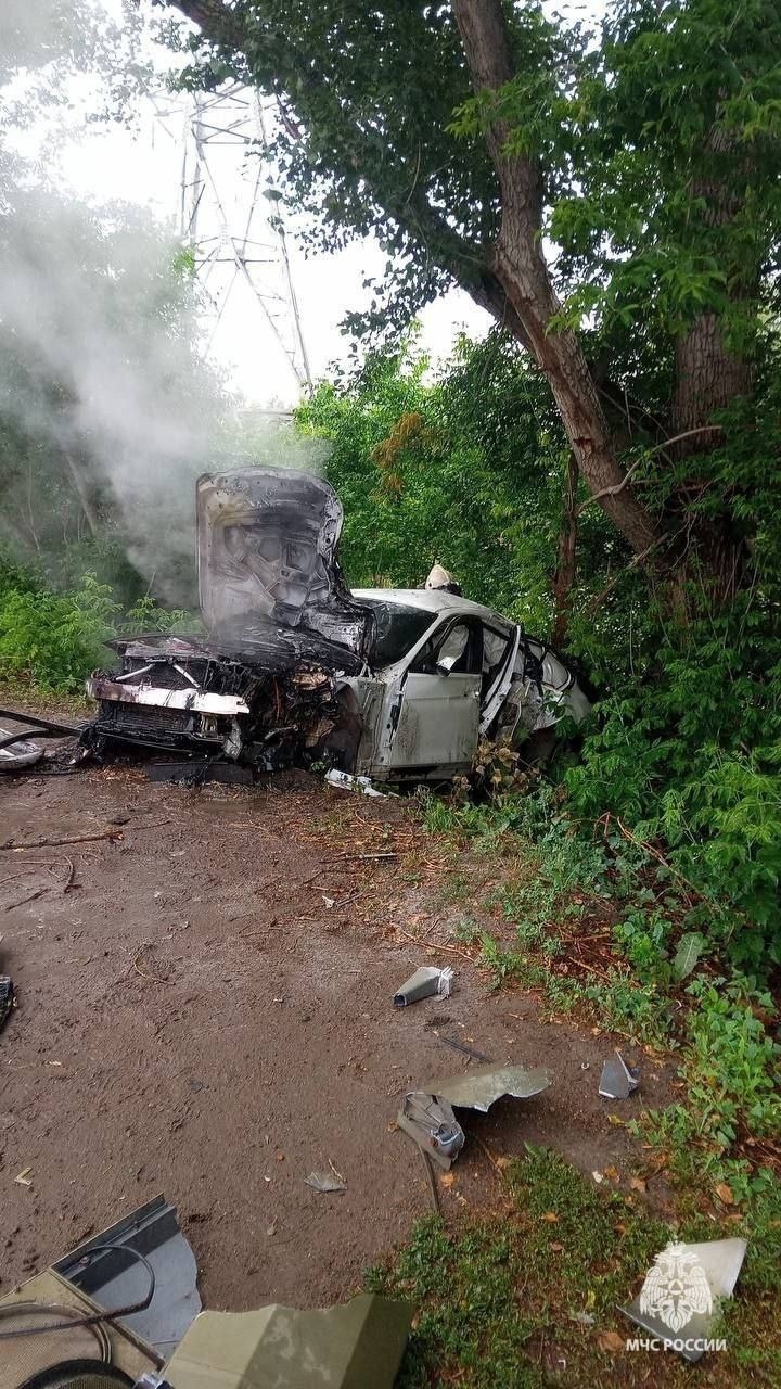 Ҡот осҡос һәләкәткә эләккән машинала алты кеше булған...