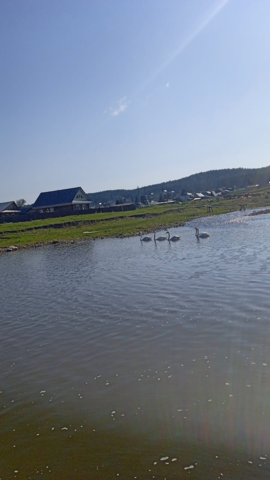 Аҡҡоштар ауыл уртаһындағы Күк ятыуҙы үҙ иткән