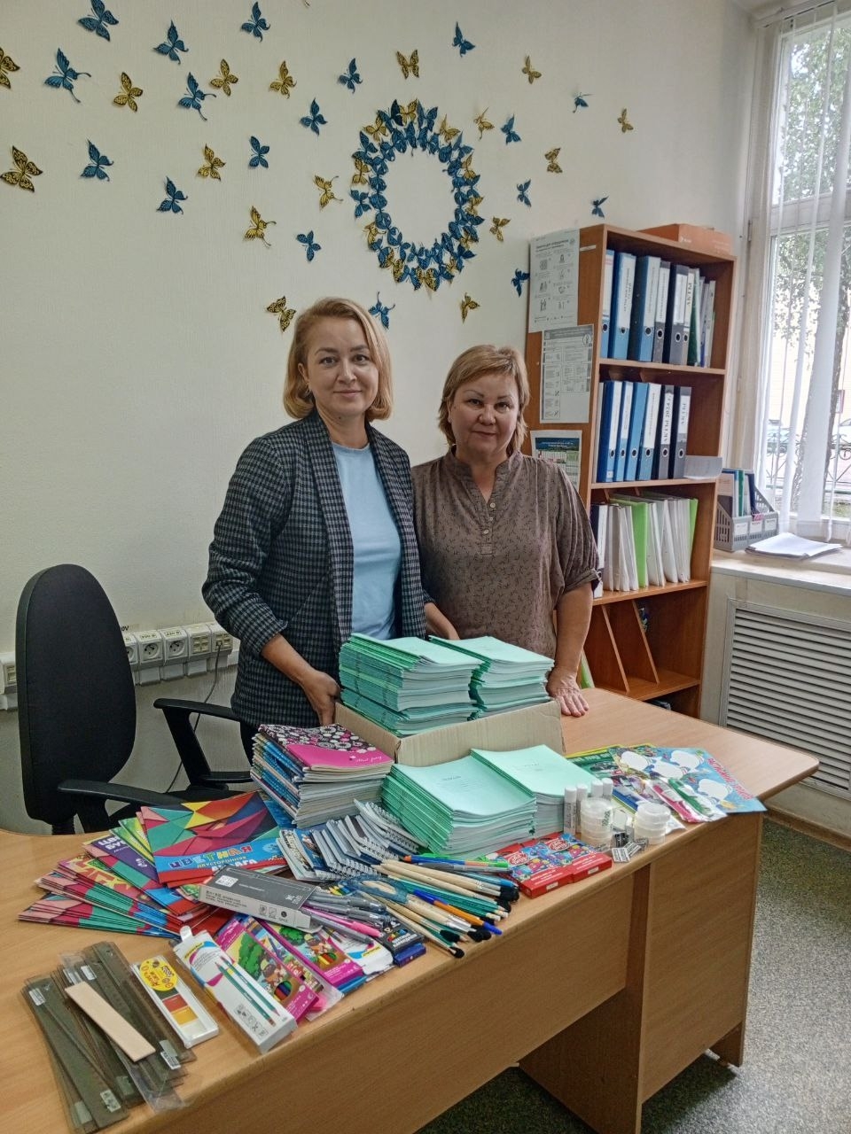 Мәктәпкә йыйынырға ярҙам иткәндәр