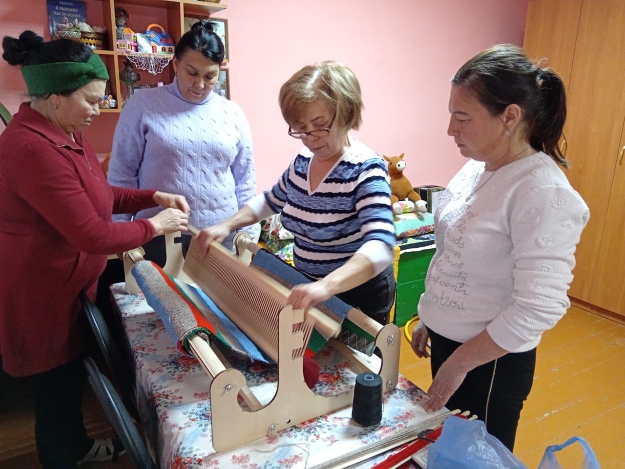 Алаҡай халҡы яугирҙәрҙе хәстәрләй