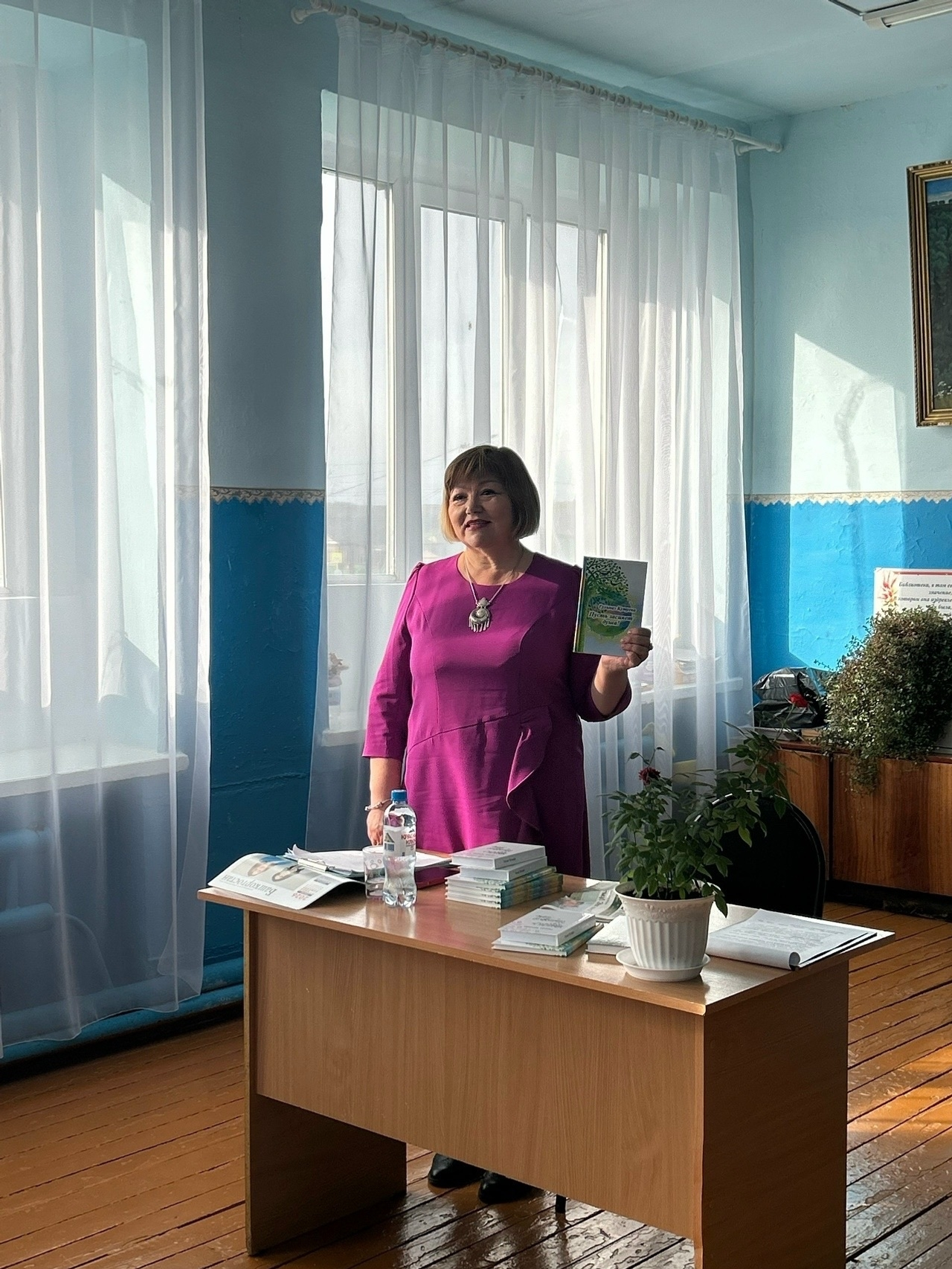 Иҫке Муса китапханаһында осрашыу үтте