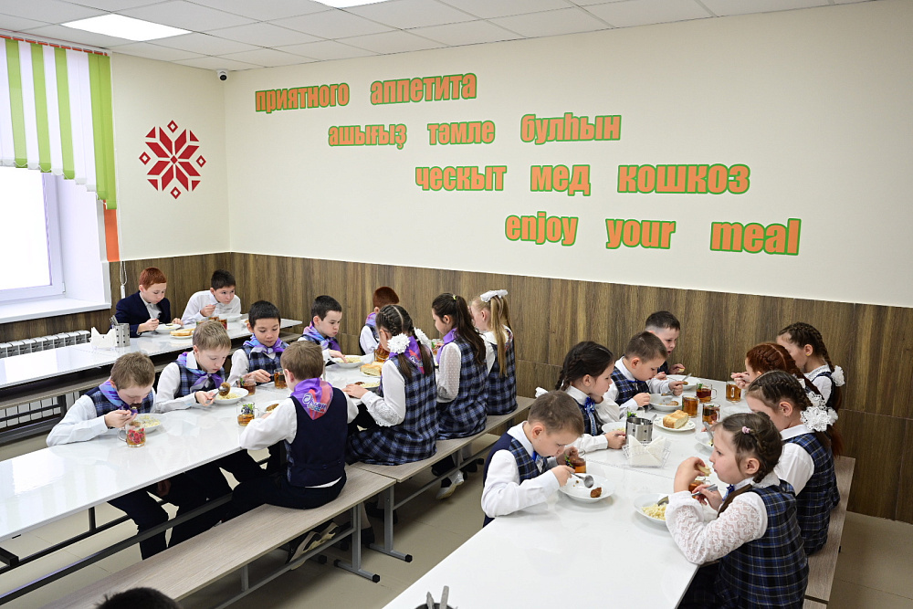 Кластарҙа – яңы йыһаз, ашханала – заманса ҡорамалдар