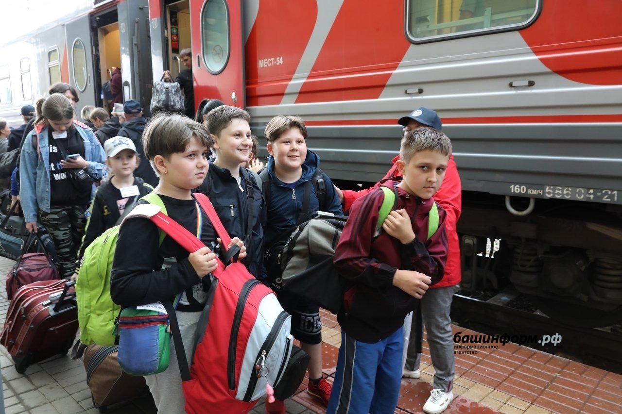 Йәйге ялға Луганск балалары килде