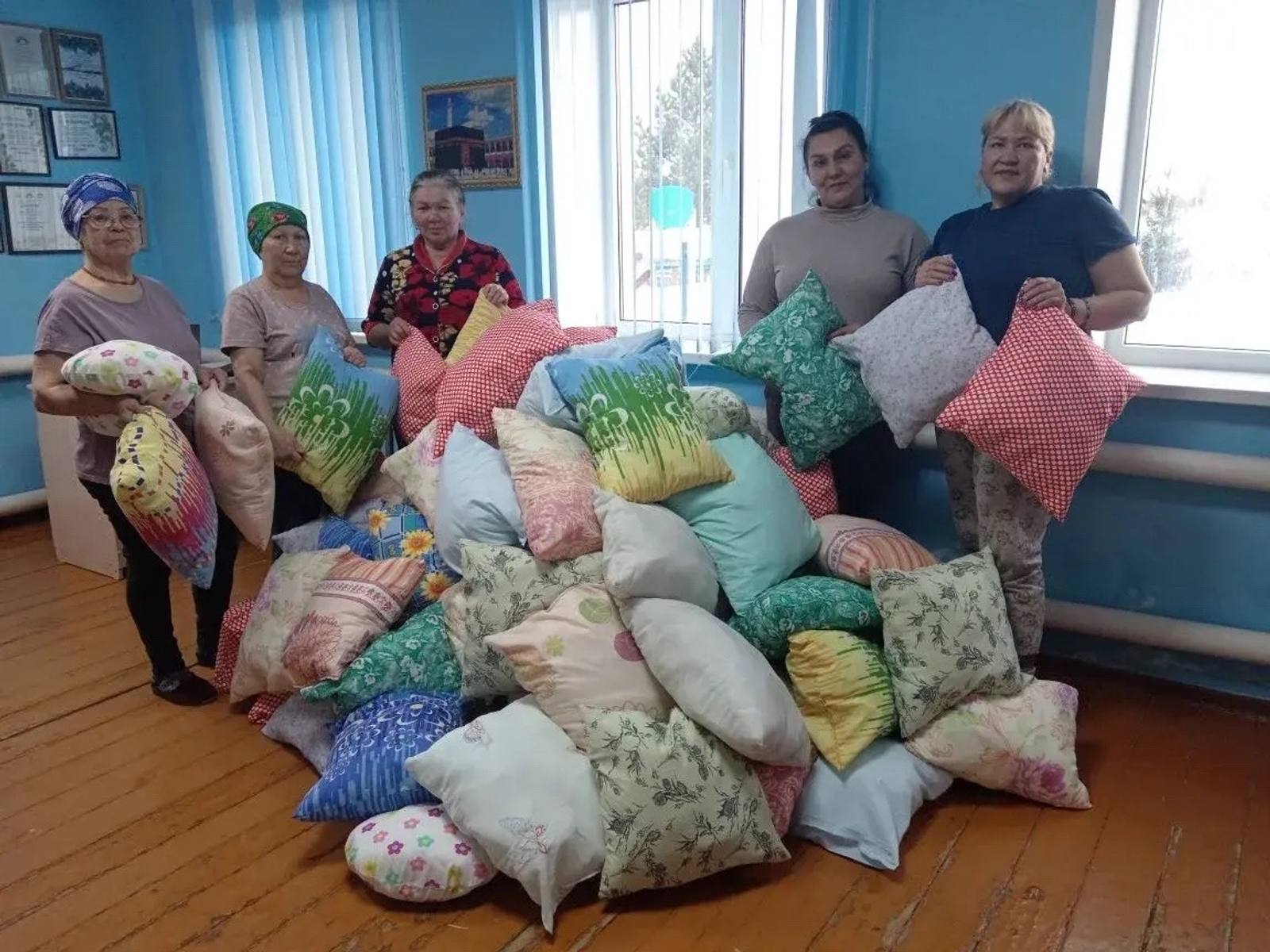 Яралы һалдаттарҙы хәстәрләйҙәр