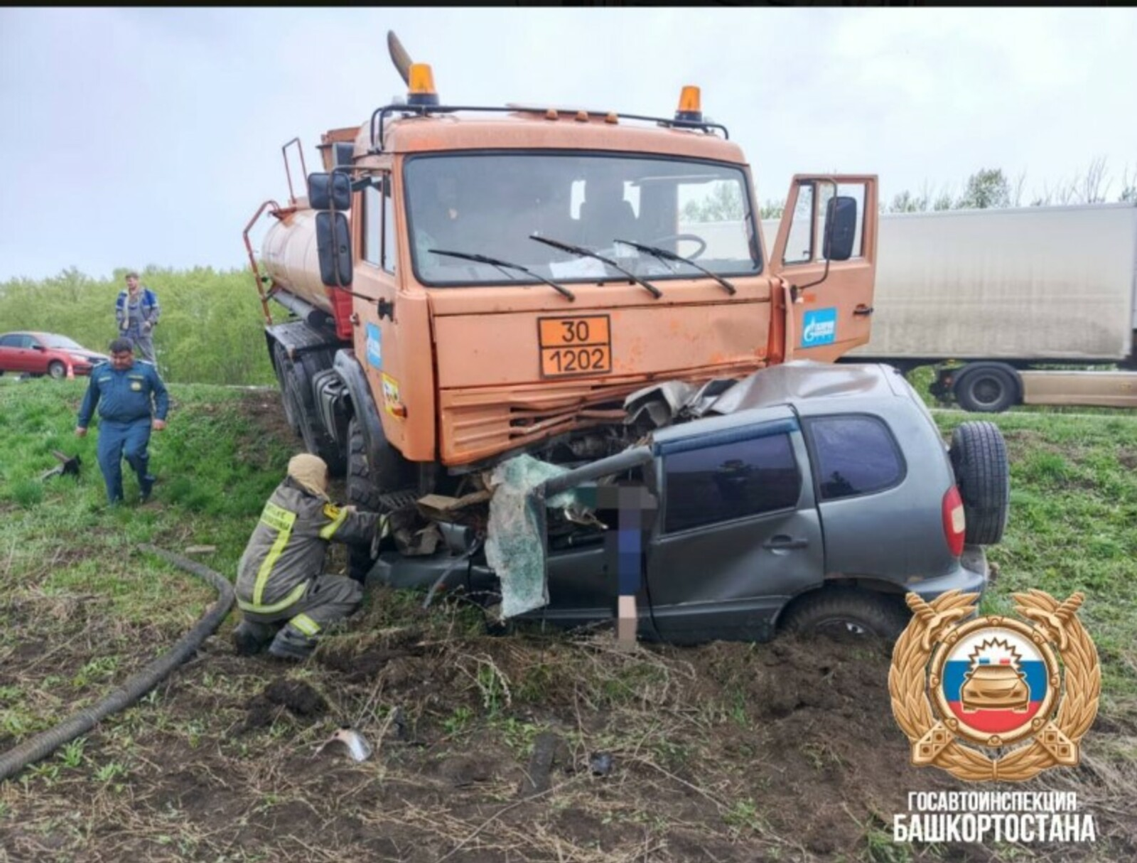 Аварияла ике кешенең ғүмере өҙөлгән