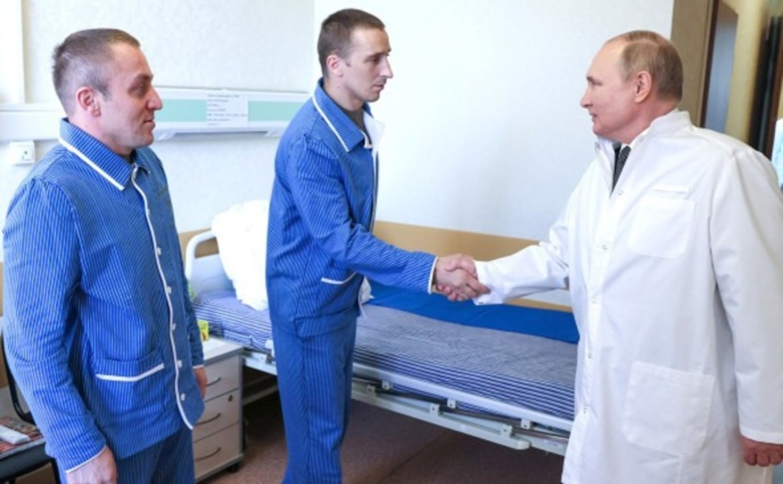 Владимир Путин яраланған яҡташыбыҙ менән һөйләште