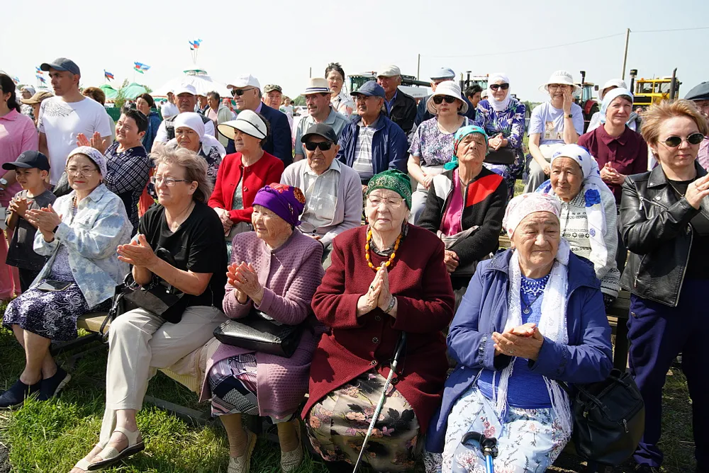 Республика Башлығы - Хәйбулла районы һабантуйында
