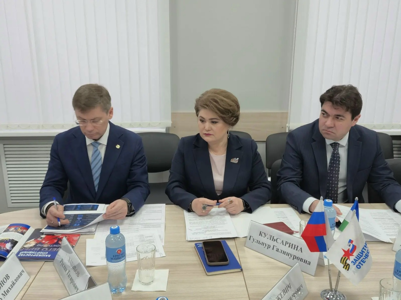 Александр Тихонов "Ватанды һаҡлаусылар" фонды  филиалында булды