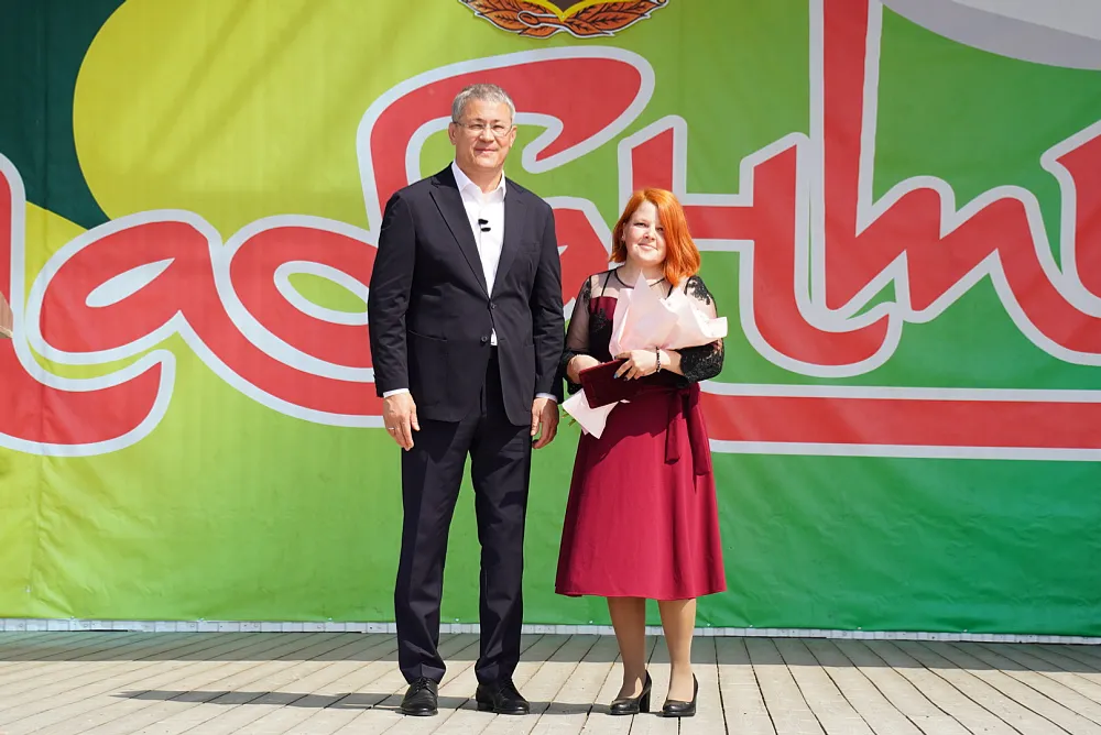 Республика Башлығы - Хәйбулла районы һабантуйында