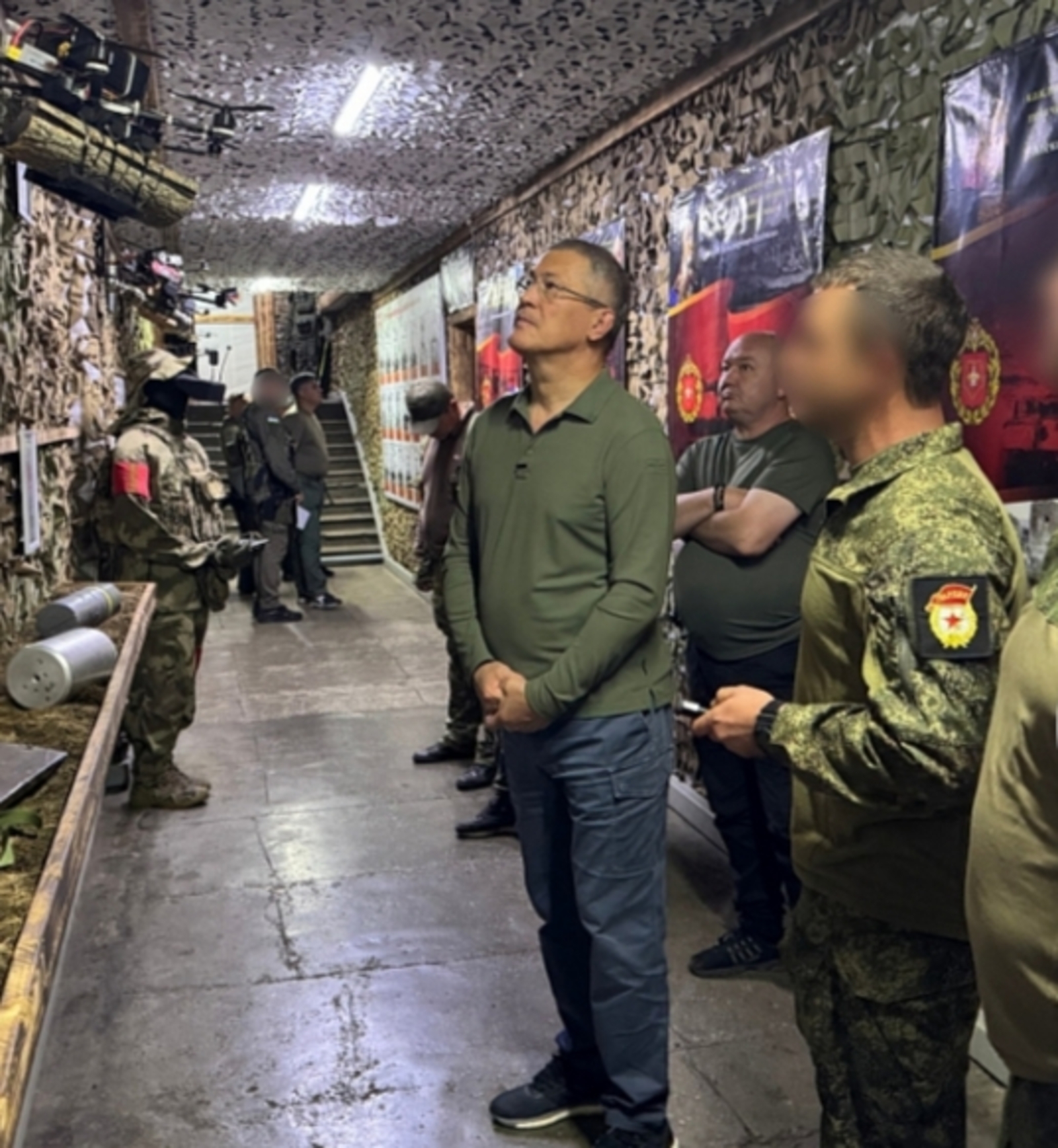 Махсус хәрби операция яугирҙәре Радий Хәбировҡа рәхмәт әйтте