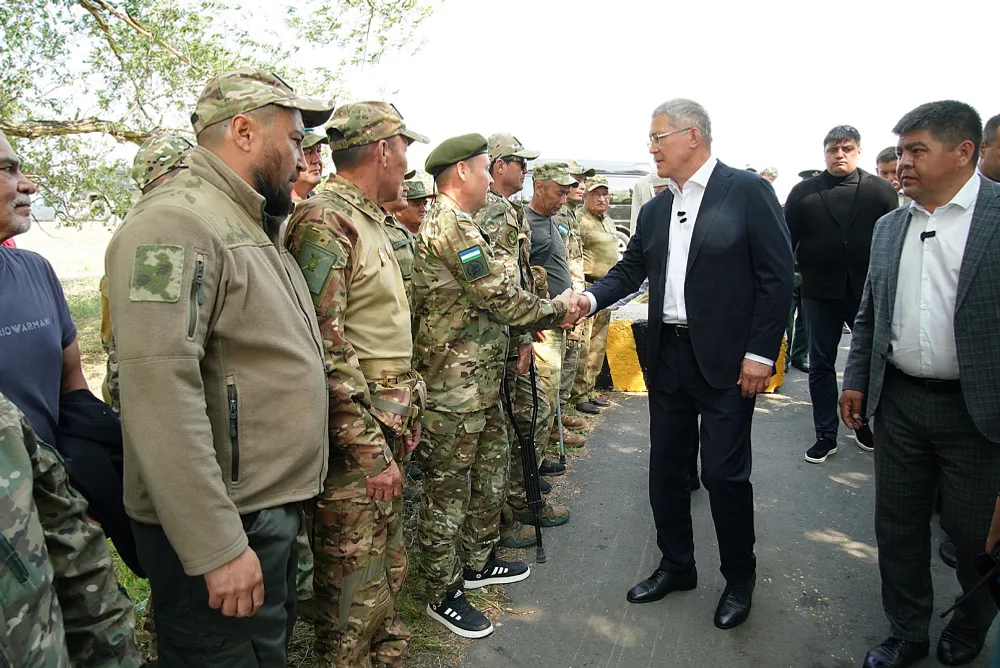 Республика Башлығы - Хәйбулла районы һабантуйында