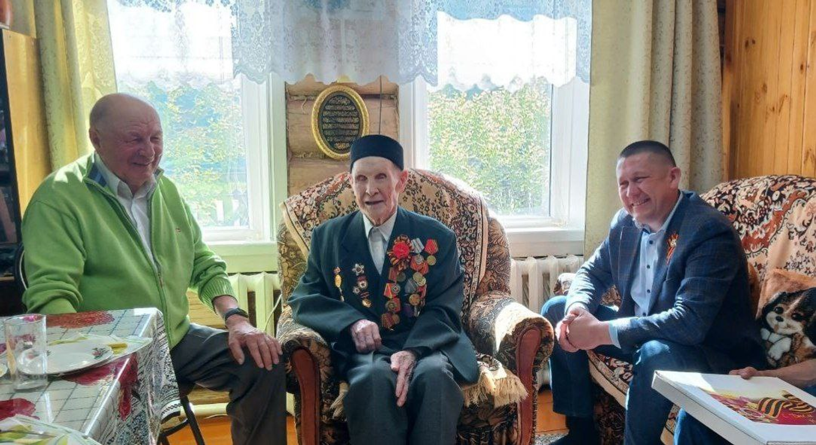 100 йәше тула тигәндә...