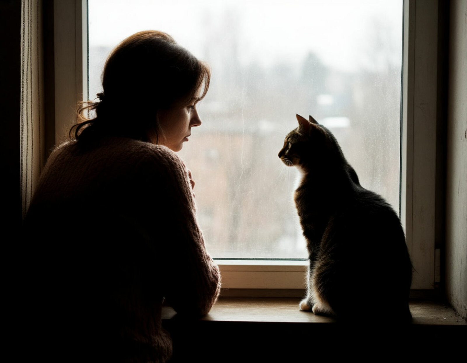 Ҡышҡы һалҡында өшөгән бесәйҙең рәхмәте төштөмө икән?