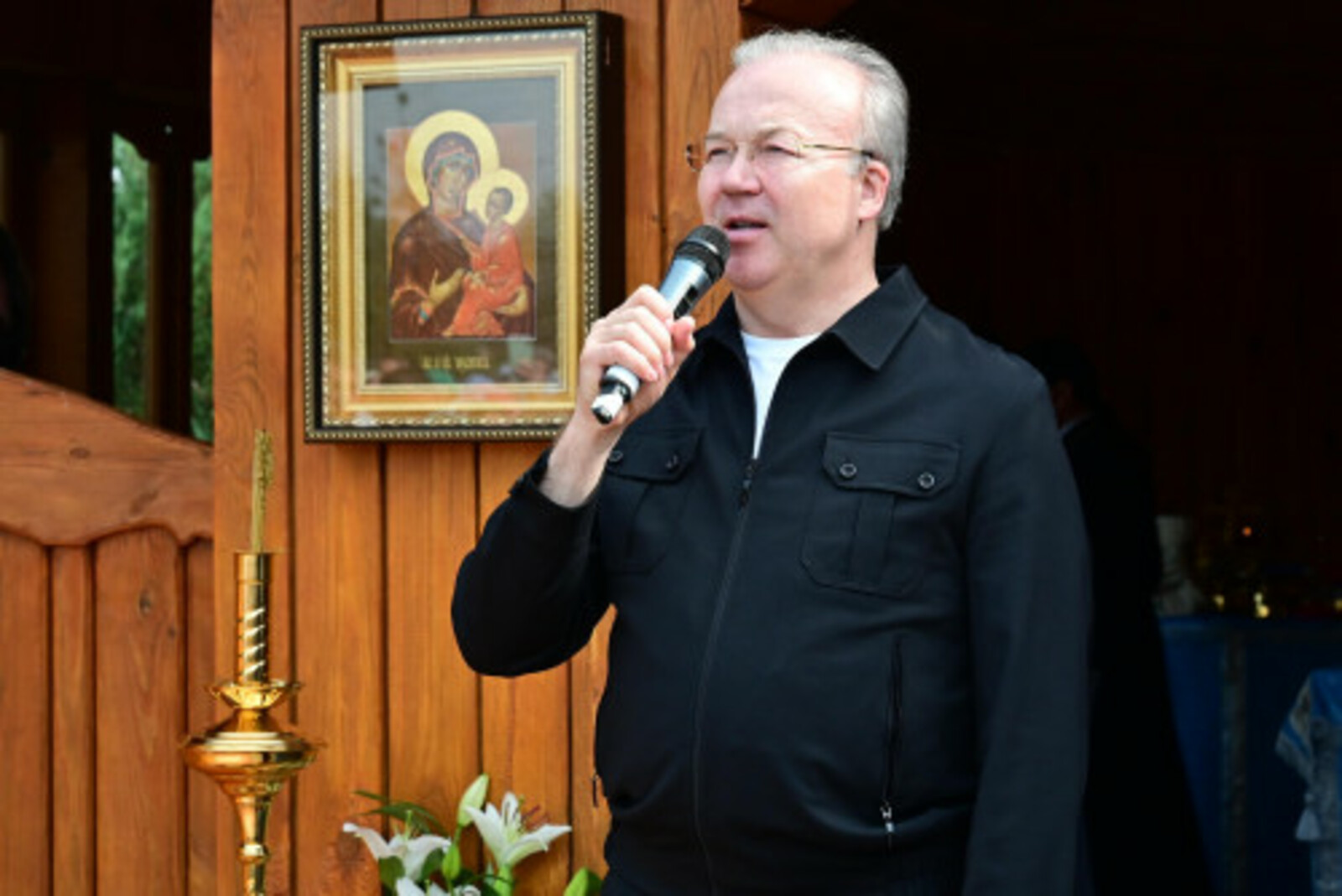 Андрей Назаров ҡатын-ҡыҙҙар монастырында булды