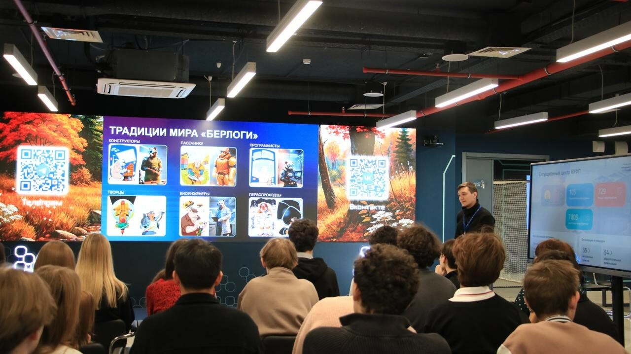 200-ҙән ашыу уҡыусы вуз-ара кампуста киләсәк фәне менән танышты