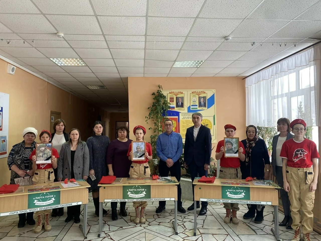 Архангелдә биш “Герой партаһы” асылды