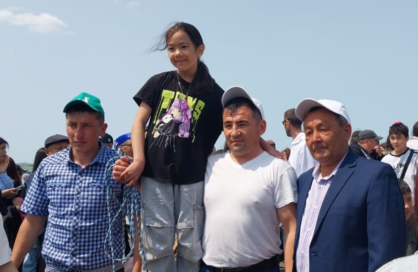 11 йәшлек ҡыҙ һабантуйҙа һарыҡ алған!