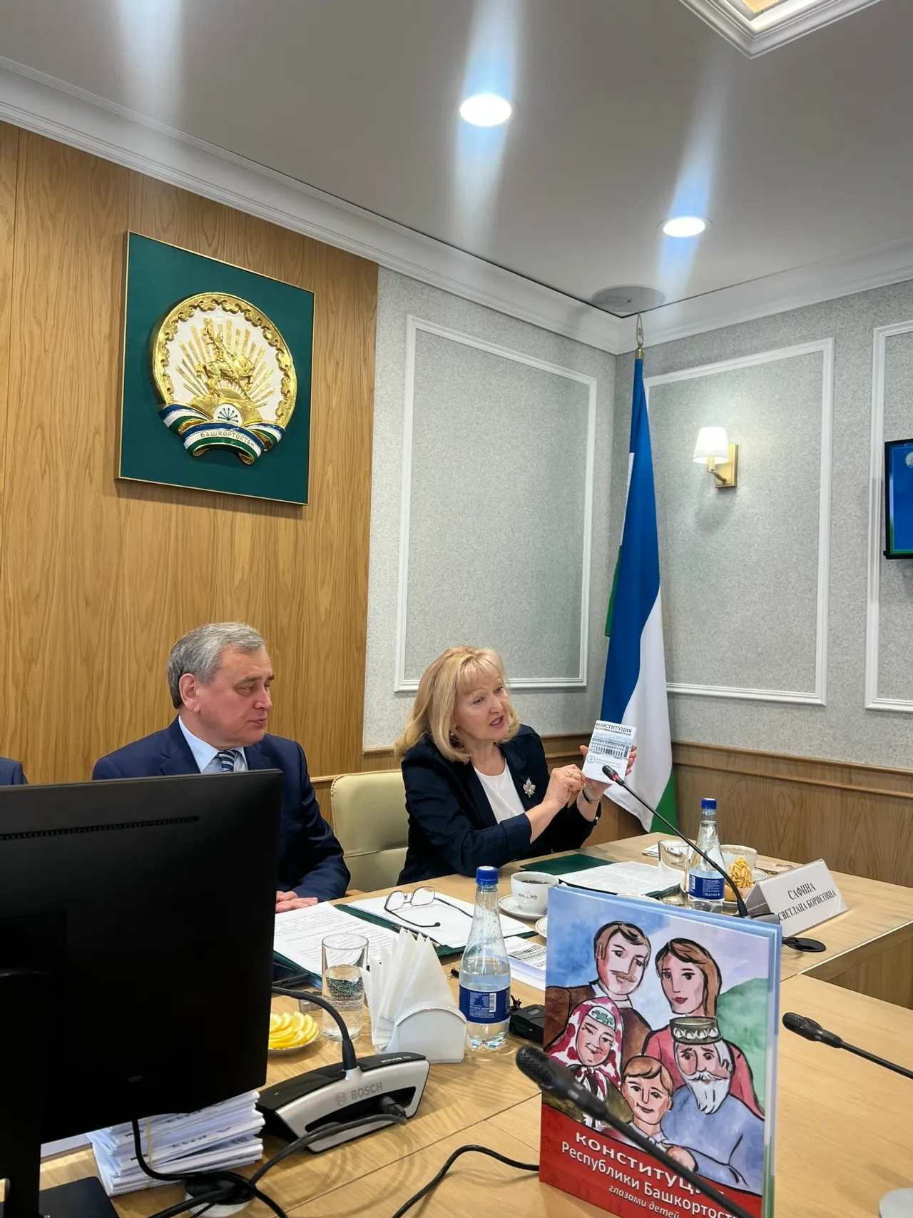 Башҡортостан Конституция советы матбуғат һәм киң мәғлүмәт саралары менән осрашты