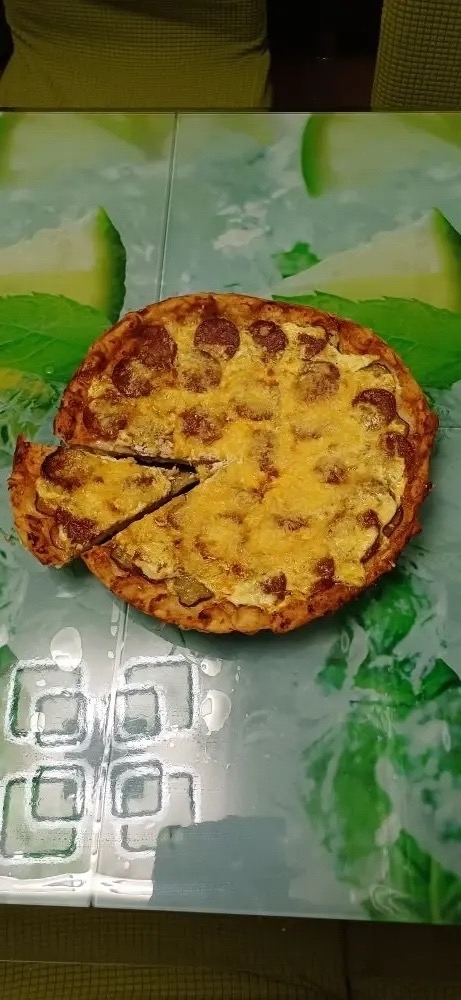 Ошондай пиццаның тәмлелеге!