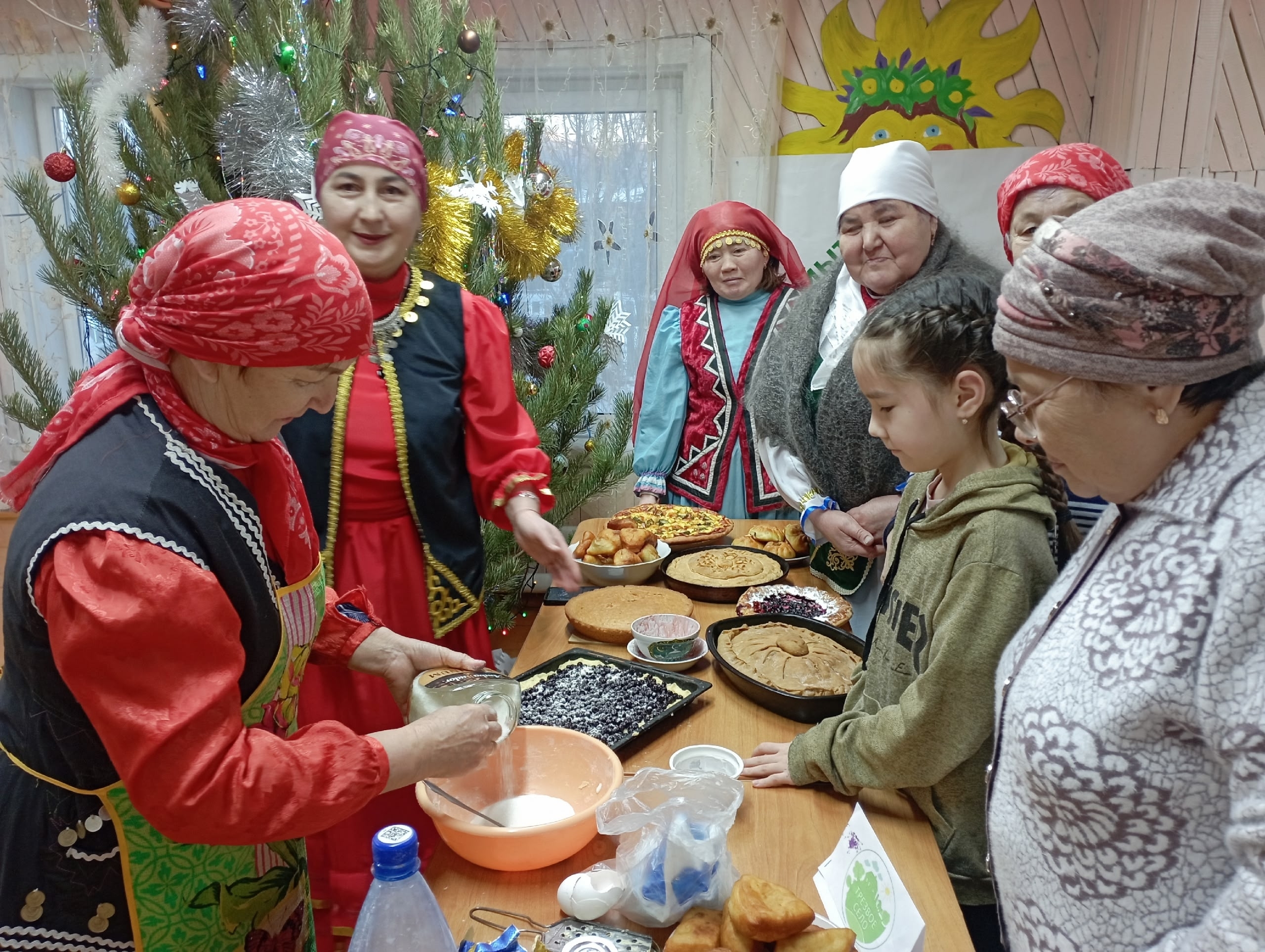 Бәлеш байрамында һый-ниғмәттән өҫтәл һығылып торҙо